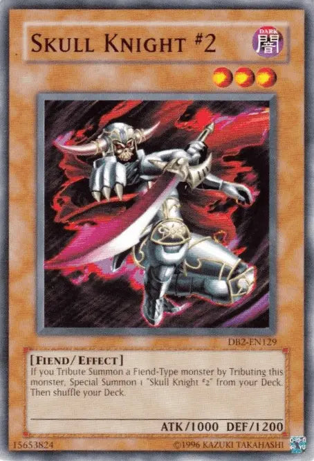 Skull Knight #2 [DB2-EN129] Common - Doe's Cards
