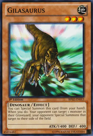 Gilasaurus [BP02-EN013] Common - Doe's Cards
