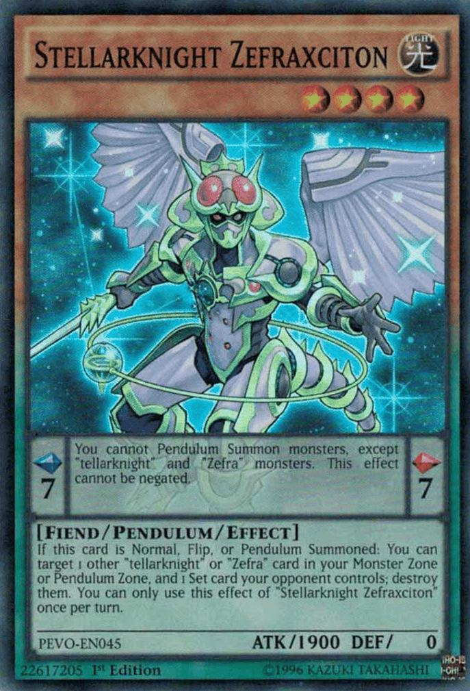 Stellarknight Zefraxciton [PEVO-EN045] Super Rare - Doe's Cards