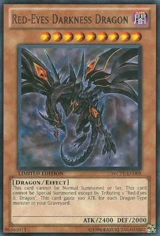 Red-Eyes Darkness Dragon [WCPP-EN009] Rare - Doe's Cards