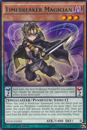 Timebreaker Magician [BOSH-EN002] Rare - Doe's Cards