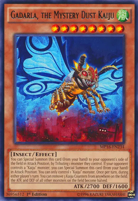 Gadarla, the Mystery Dust Kaiju [MP16-EN234] Rare - Doe's Cards