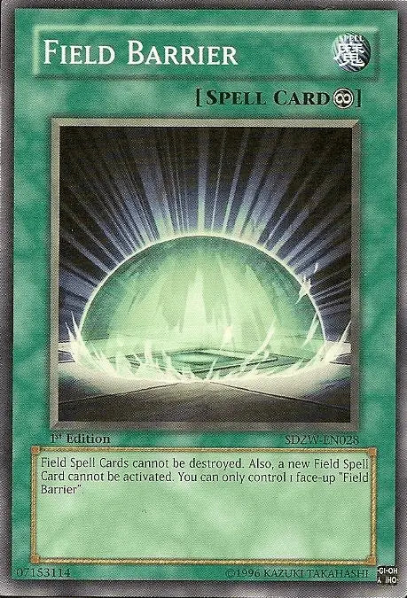 Field Barrier [SDZW-EN028] Common - Doe's Cards
