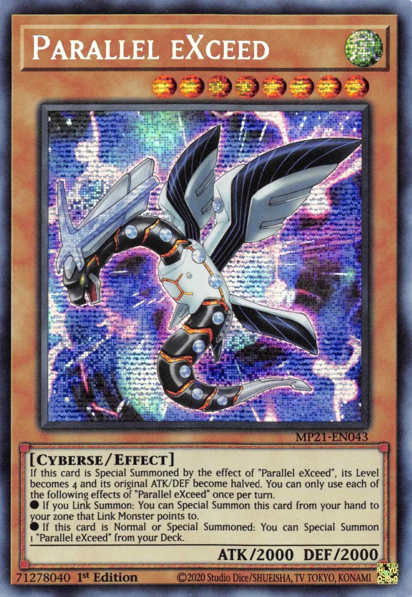 Parallel EXceed [MP21-EN043] Prismatic Secret Rare - Doe's Cards