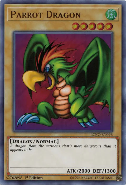 Parrot Dragon [LCKC-EN096] Ultra Rare - Doe's Cards