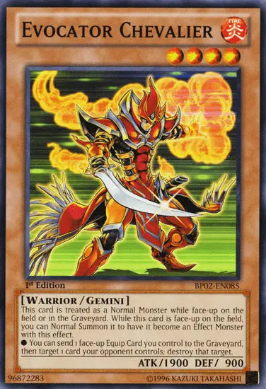 Evocator Chevalier [BP02-EN085] Mosaic Rare - Doe's Cards