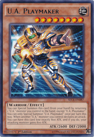 U.A. Playmaker [SECE-EN087] Rare - Doe's Cards