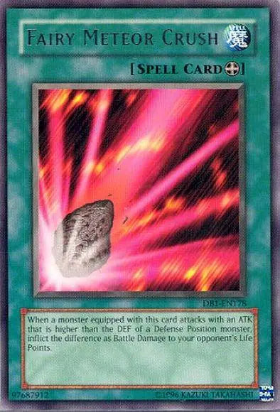 Fairy Meteor Crush [DB1-EN178] Rare - Doe's Cards