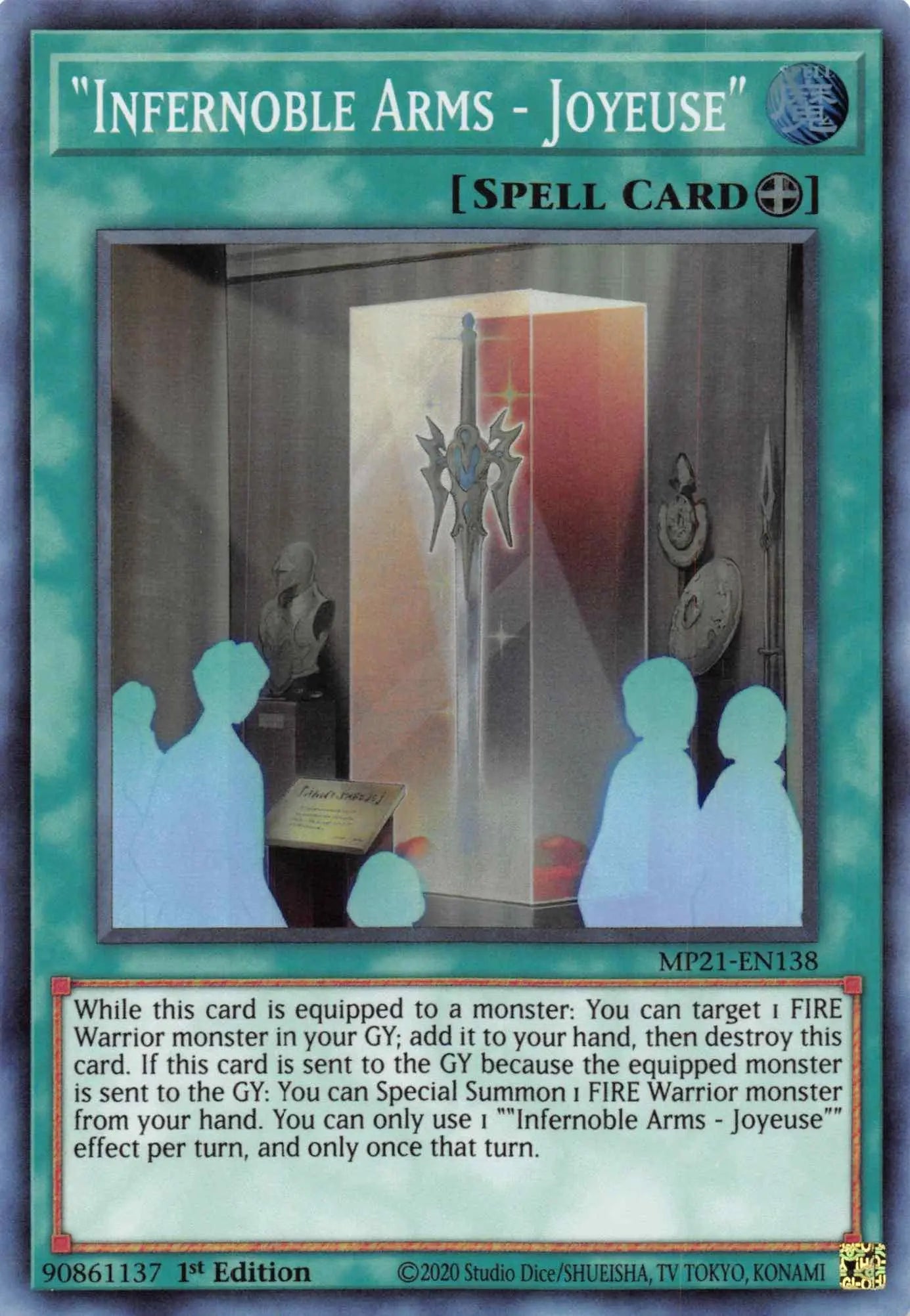 Infernoble Arms - Joyeuse [MP21-EN138] Super Rare - Doe's Cards