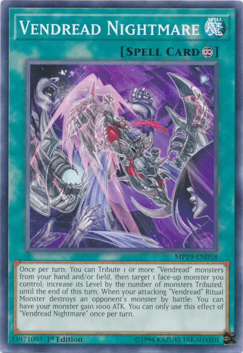 Vendread Nightmare [MP19-EN058] Common - Doe's Cards