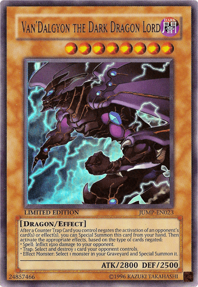 Van'Dalgyon the Dark Dragon Lord [JUMP-EN023] Ultra Rare - Doe's Cards