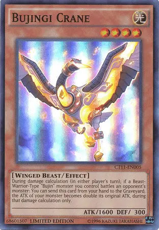 Bujingi Crane [CT11-EN005] Super Rare - Doe's Cards