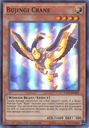 Bujingi Crane [CT11-EN005] Super Rare - Doe's Cards