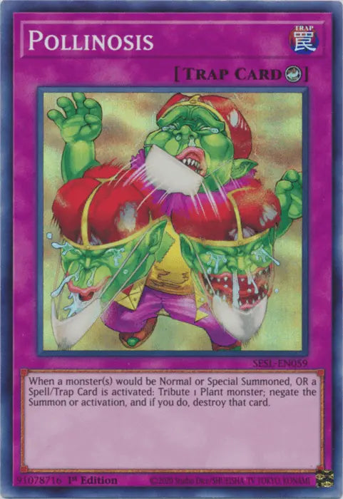 Pollinosis [SESL-EN059] Super Rare - Doe's Cards