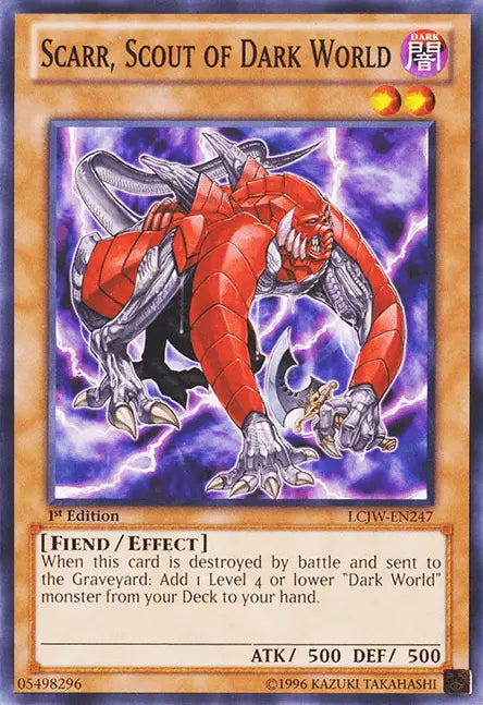 Scarr, Scout of Dark World [LCJW-EN247] Common - Doe's Cards