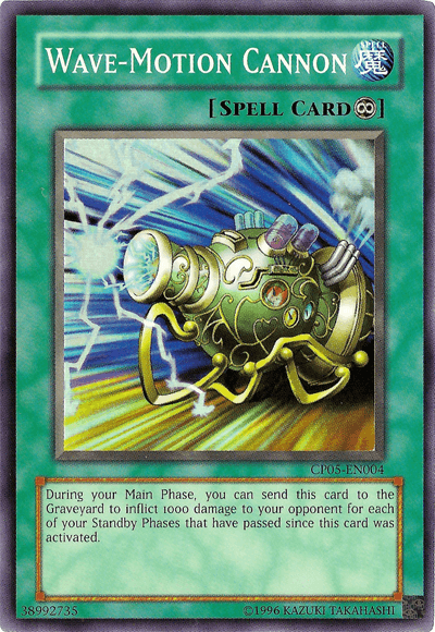 Wave-Motion Cannon [CP05-EN004] Super Rare - Doe's Cards