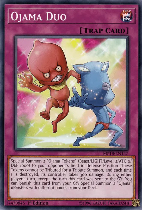 Ojama Duo [MP18-EN157] Common - Doe's Cards