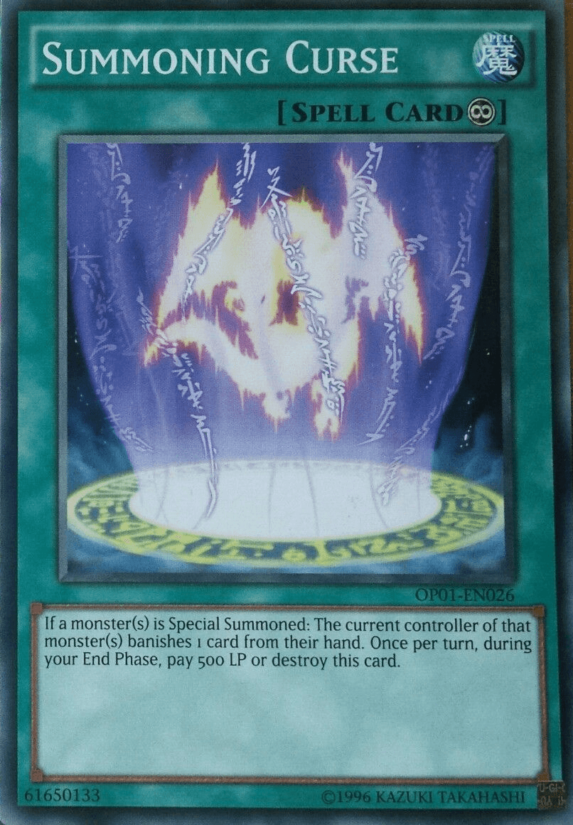 Summoning Curse [OP01-EN026] Common - Doe's Cards