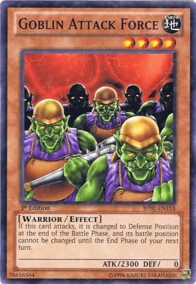 Goblin Attack Force [BP01-EN118] Starfoil Rare - Doe's Cards