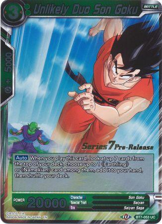 Unlikely Duo Son Goku (BT7-053_PR) [Assault of the Saiyans Prerelease Promos] - Doe's Cards