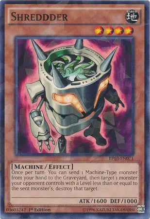 Shreddder [BP03-EN071] Shatterfoil Rare - Doe's Cards