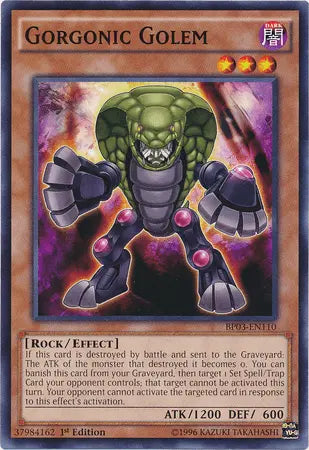 Gorgonic Golem [BP03-EN110] Common - Doe's Cards