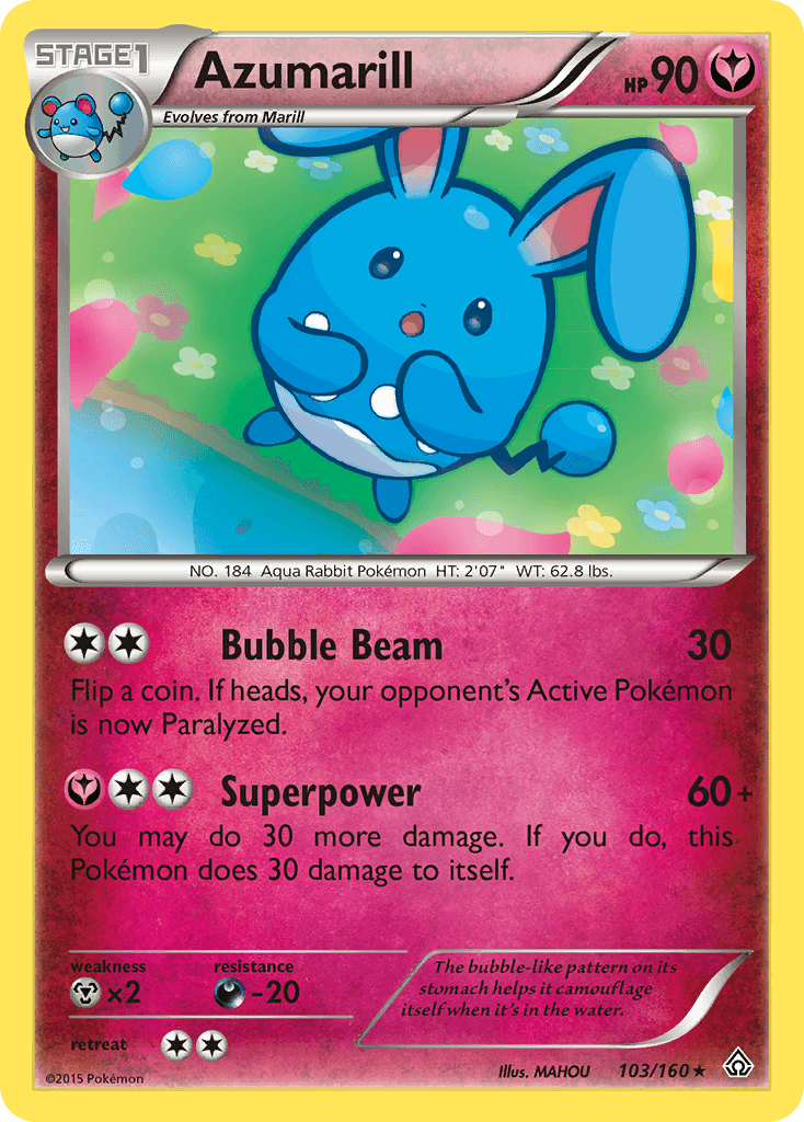 Azumarill (103/160) [XY: Primal Clash] - Doe's Cards