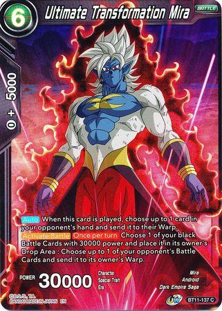 Ultimate Transformation Mira (BT11-137) [Vermilion Bloodline 2nd Edition] - Doe's Cards