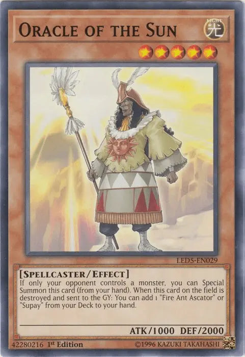 Oracle of the Sun [LED5-EN029] Common - Doe's Cards