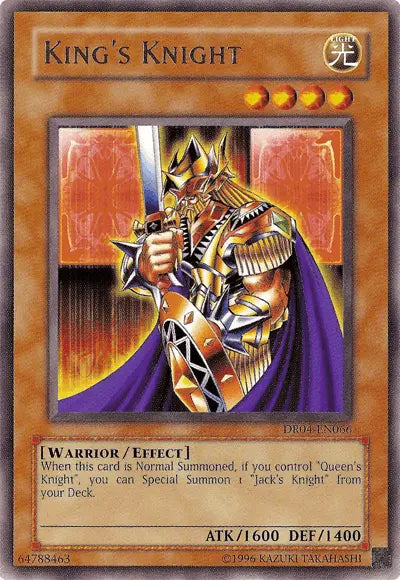King's Knight [DR04-EN066] Rare - Doe's Cards