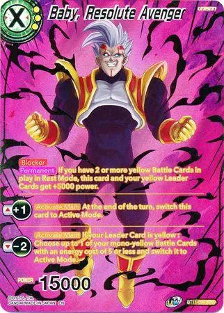 Baby, Resolute Avenger (SPR) (BT11-094) [Vermilion Bloodline] - Doe's Cards