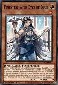 Priestess with Eyes of Blue [LDS2-EN007] Common - Doe's Cards