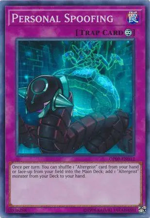 Personal Spoofing [OP09-EN012] Super Rare - Doe's Cards