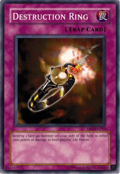 Destruction Ring [DR2-EN102] Common - Doe's Cards