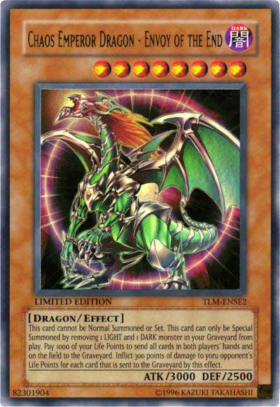 Chaos Emperor Dragon - Envoy of the End [TLM-ENSE2] Ultra Rare - Doe's Cards