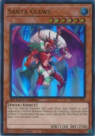 Santa Claws [SS05-ENV01] Ultra Rare - Doe's Cards