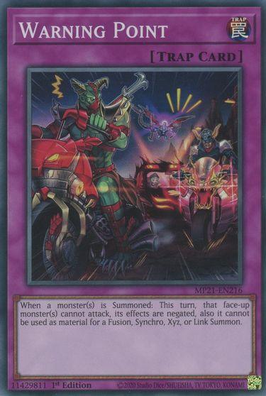 Warning Point [MP21-EN216] Super Rare - Doe's Cards