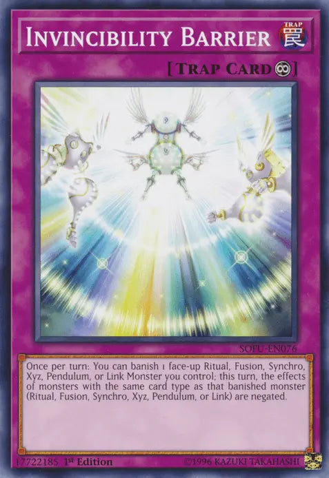 Invincibility Barrier [SOFU-EN076] Common - Doe's Cards