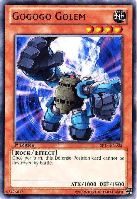 Gogogo Golem [SP13-EN003] Common - Doe's Cards