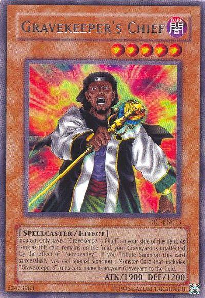 Gravekeeper's Chief [DR1-EN013] Rare - Doe's Cards