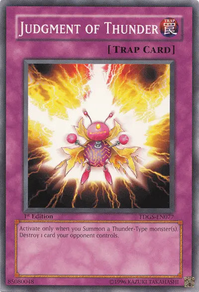 Judgment of Thunder [TDGS-EN077] Common - Doe's Cards