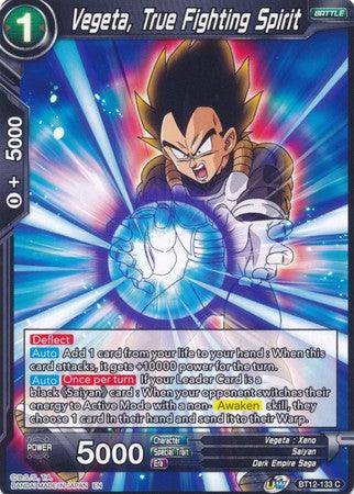 Vegeta, True Fighting Spirit (BT12-133) [Vicious Rejuvenation] - Doe's Cards