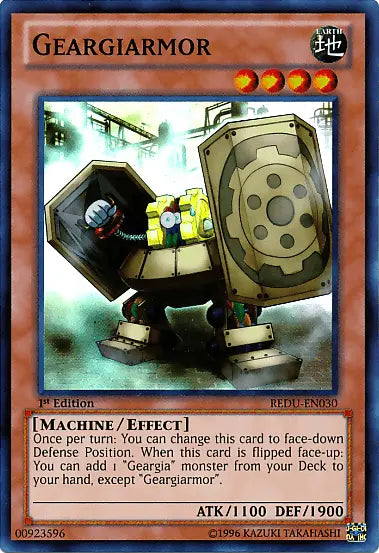 Geargiarmor [REDU-EN030] Super Rare - Doe's Cards
