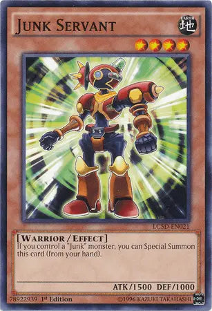 Junk Servant [LC5D-EN021] Common - Doe's Cards