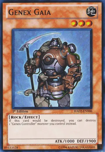 Genex Gaia [HA02-EN006] Super Rare - Doe's Cards