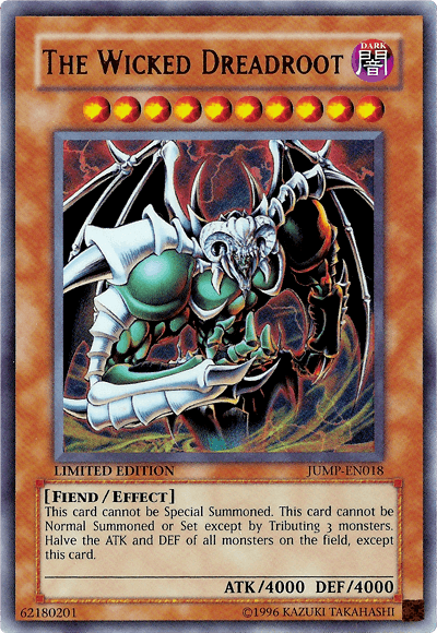 The Wicked Dreadroot [JUMP-EN018] Ultra Rare - Doe's Cards