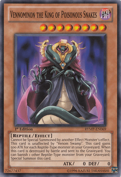 Vennominon the King of Poisonous Snakes [RYMP-EN069] Common - Doe's Cards