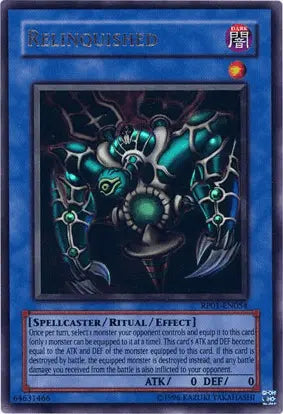 Relinquished [RP01-EN054] Ultra Rare - Doe's Cards