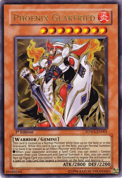 Phoenix Gearfried [SDWS-EN001] Ultra Rare - Doe's Cards