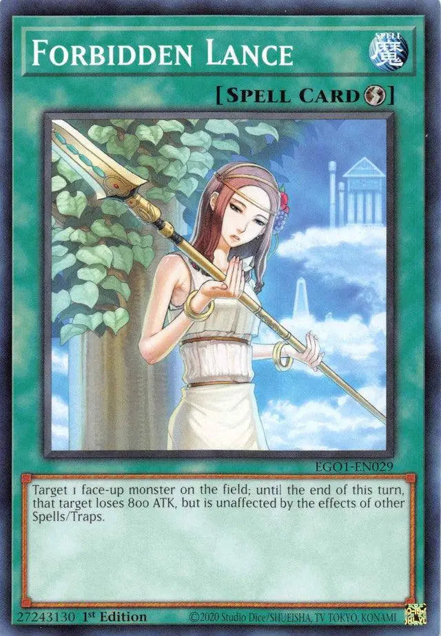 Forbidden Lance [EGO1-EN029] Common - Doe's Cards
